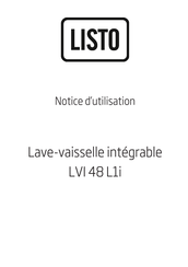 Listo LVI 48 L1i Notice D'utilisation