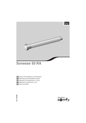 SOMFY Home Motion Sonesse 50 RA Notice D'installation Et D'utilisation