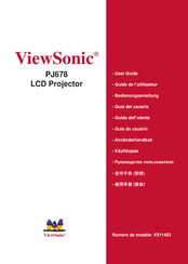 ViewSonic PJ678 Guide De L'utilisateur