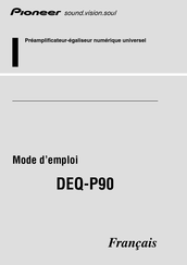 Pioneer DEQ-P90 Mode D'emploi