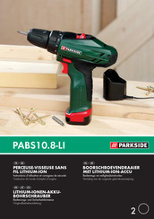 Parkside PABS10.8-LI Instructions D'utilisation Et Consignes De Sécurité