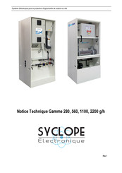 SYCLOPE electronic Hyprolyser 2200 Instructions D'installation, De Fonctionnement Et D'entretien