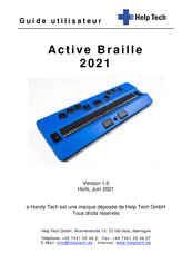 Help Tech Active Braille 2021 Guide Utilisateur