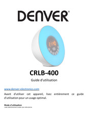 Denver CRLB-400 Guide D'utilisation