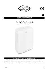 Argo DRY CLOUD 13 Instructions D'utilisation