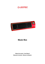 Leotec Music Box Manuel D'utilisation