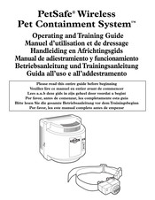 Petsafe Wireless Pet Containment System Manuel D'utilisation Et De Dressage
