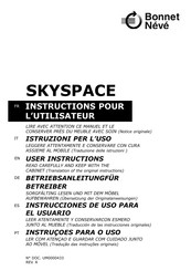 Bonnet Neve SKYSPACE H15 Instructions Pour L'utilisateur