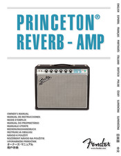Fender Princeton Reverb-Amp 68 Mode D'emploi