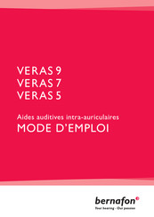 Bernafon Veras 5 Mode D'emploi