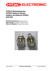 HYDAC ELECTRONIC HLS 528 Notice D'utilisation