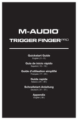 M-Audio TRIGGER FINGER PRO Guide D'utilisation Simplifié