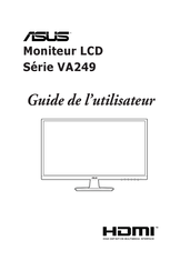 Asus VA249 Série Guide De L'utilisateur