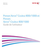 Xerox 800i Guide De L'utilisateur