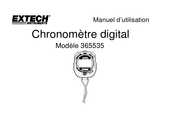 Extech Instruments 365535 Manuel D'utilisation