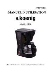 H.Koenig KF12 Manuel D'utilisation