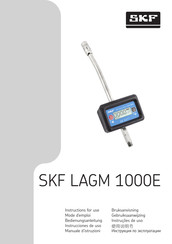 Skf LAGM 1000E Mode D'emploi