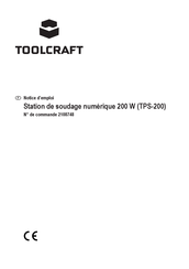 Toolcraft TPS-200 Notice D'emploi