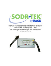 Pace SODRTEK ST 325 Manuel D'utilisation Et D'entretien