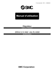 SMC SRH41-N02 Série Manuel D'utilisation