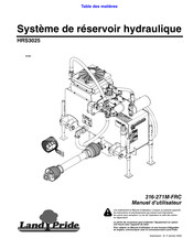 Land Pride HRS3025 Manuel De L'utilisateur