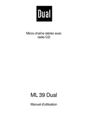 Dual ML 39 Manuel D'utilisation