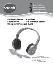 VTech KidiHeadphones Manuel D'utilisation