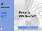 Allen-Bradley 160 SSC AA02 Manuel De Mise En Service