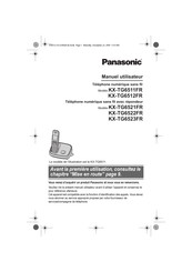 Panasonic KX-TG6521FR Manuel Utilisateur