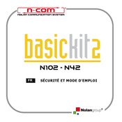 N-Com Basic Kit2 Sécurité Et Mode D'emploi