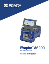 Brady Wraptor A6200 Manuel D'utilisation