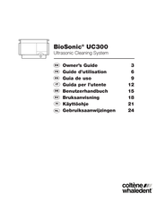 coltene/whaledent BioSonic UC300 Guide D'utilisation