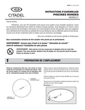 Citadel F Série Instructions D'assemblage