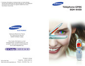 Samsung SGH-X450 Mode D'emploi