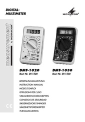 Monacor DMT-1020 Mode D'emploi