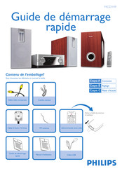 Philips MCD149 Guide De Démarrage Rapide