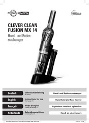 HSP CLEVER CLEAN FUSION MX 14 Mode D'emploi