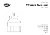 Hach Ultrasonic flow sensor Manuel D'utilisation