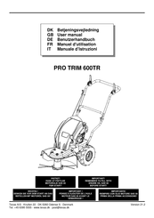 Texas PRO TRIM 600TR Manuel D'utilisation