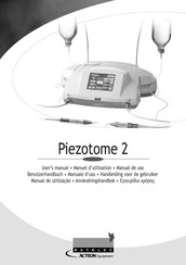ACTEON Equipment Satelec Piezotome 2 Manuel D'utilisation