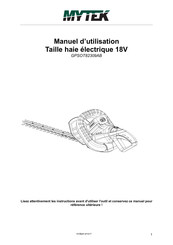 MyTek GPSOT82309AB Manuel D'utilisation