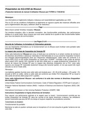 Wouxun KG-UV9D Manuel D'utilisation