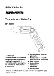 MasterCraft 054-2823-2 Guide D'utilisation