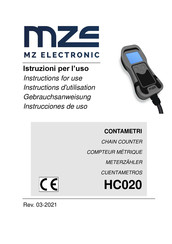 MZ electronic HC020 Instructions D'utilisation