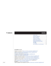 Timex Digital 04v-096000 Mode D'emploi