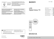 Sony Bravia KDL-46HX80 Série Mode D'emploi