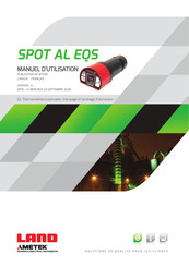 AMETEK Land SPOT AL EQS Manuel D'utilisation