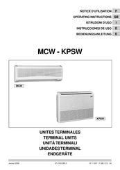 Technibel KPSW Série Notice D'utilisation