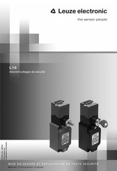Leuze electronic L10-P2C1-M20-SB20 Manuel D'utilisation Original