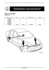 Saab 32 000 521 Instructions De Montage
